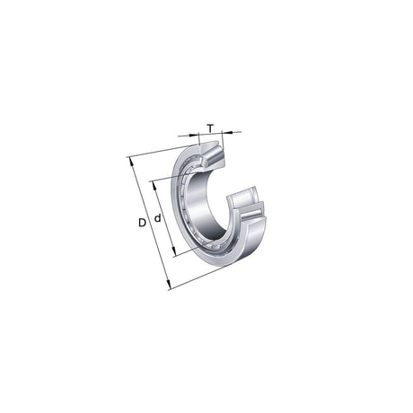 Konisk rullelager 60x110x29.75 mm INA/FAG
