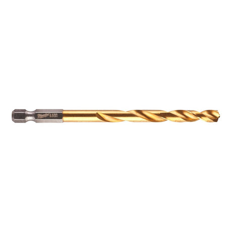 Milwaukee SHOCKWAVE Red Hex HSS-G TiN metallbor 6,5 mm