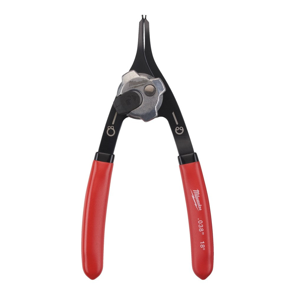 Milwaukee låseringtang, liten, rett 0,9 mm