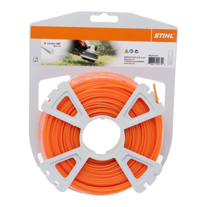 Stihl skjæretråd rund ø 2,4 mm x 83 m