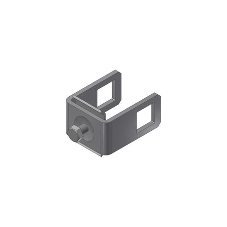 Tysse klave for sidestøtte, komplett-Til 60mm rør