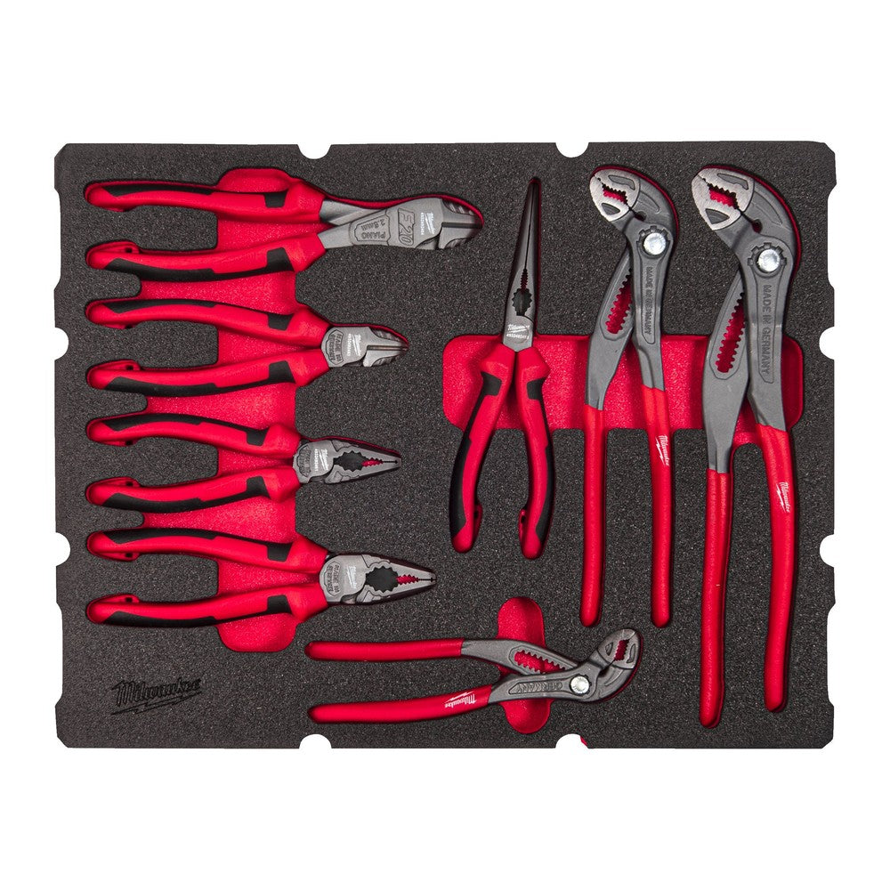 8 deler PACKOUT™ skuffeinnlegg til tangsett