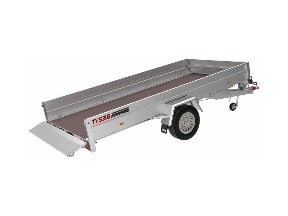 Tilhenger 6258 skrutipp 1300kg m/35cm karm