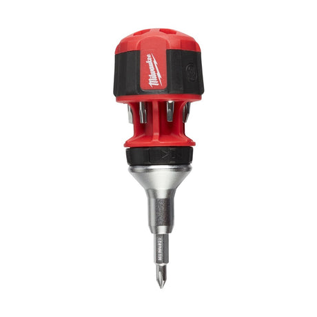 8-in-1 Compact Ratcheting Multi-Bit Screwdriver