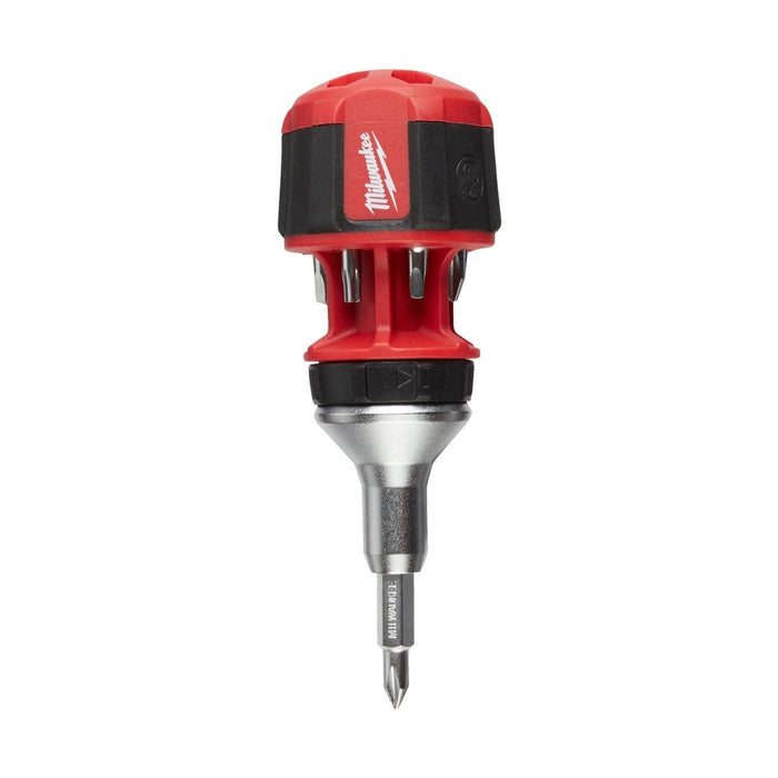 8-in-1 Compact Ratcheting Multi-Bit Screwdriver