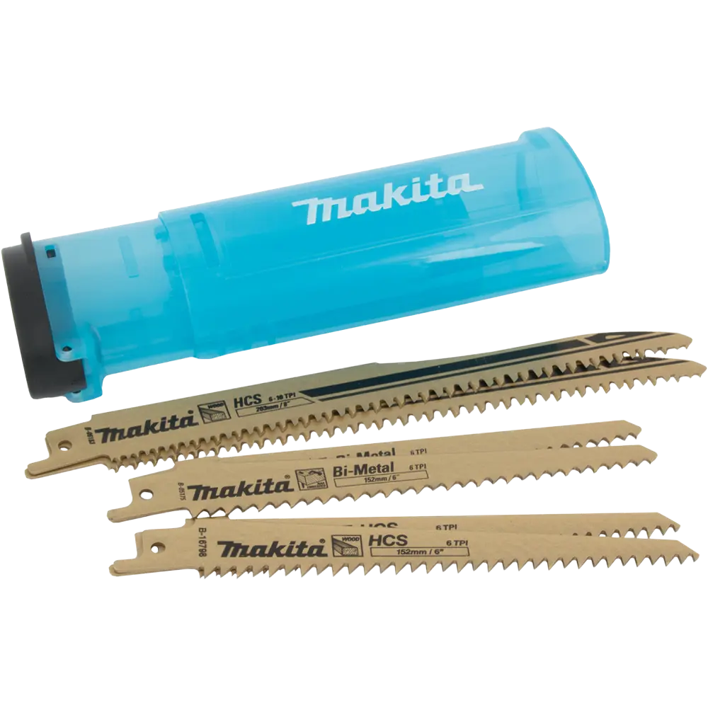 Makita Bajonettsagblad sett b-44432 6-pk tre