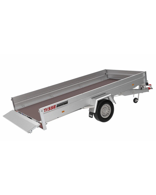 Tilhenger 6258 skrutipp 1300Kg m/35cm karm