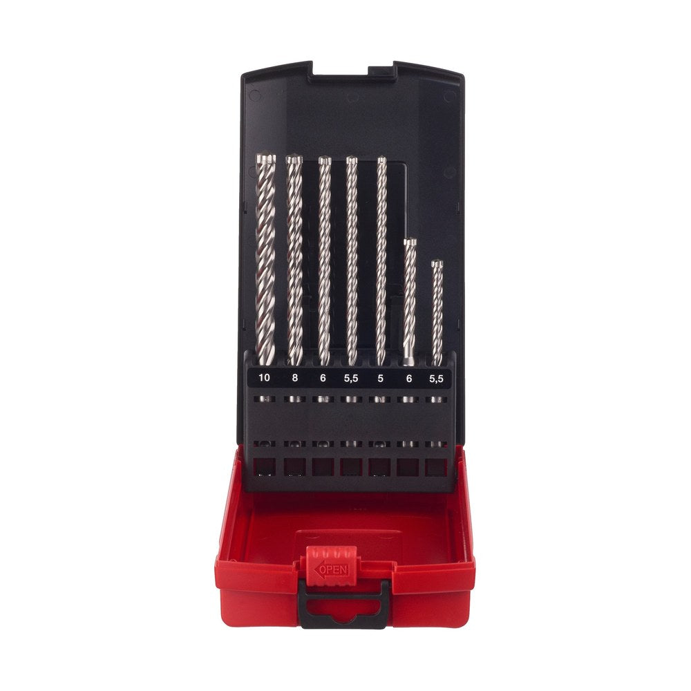 SDS-Plus MX4 borsett 5 deler