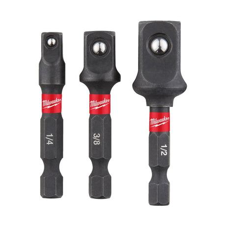 SHOCKWAVE Impact Duty Socket Adaptor Set 3-delers