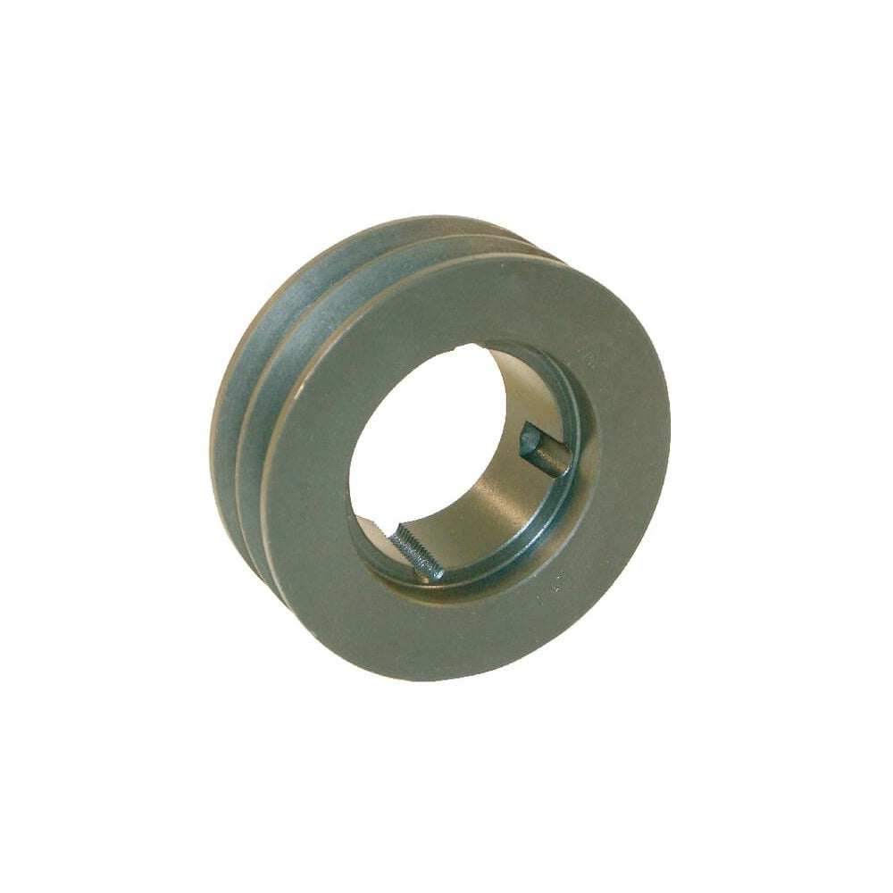 Kilereimskive 2 spor, profil Z eller SPZ diameter 116 mm for taperlockbush 1610 Kramp
