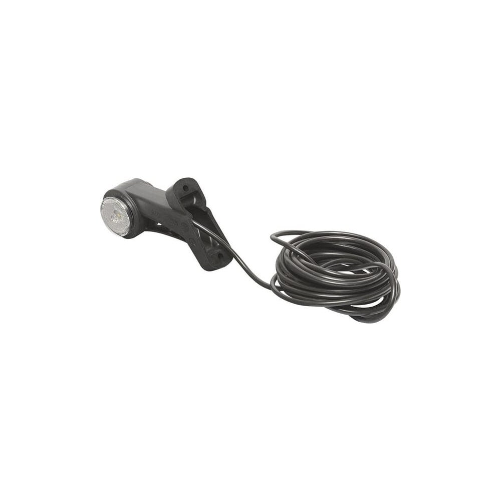 LED markeringslykt, 45 g. Høyre, rød/klar/gul, 12/24V 581BCP med 5,5m kabel