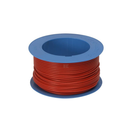 Ledning pvc 2,50 mm/2 rød pvc 2,50 mm2 rød 50 m pr rull