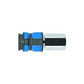 Kobling med 1/4" innergjenge 1625 med polyamidring