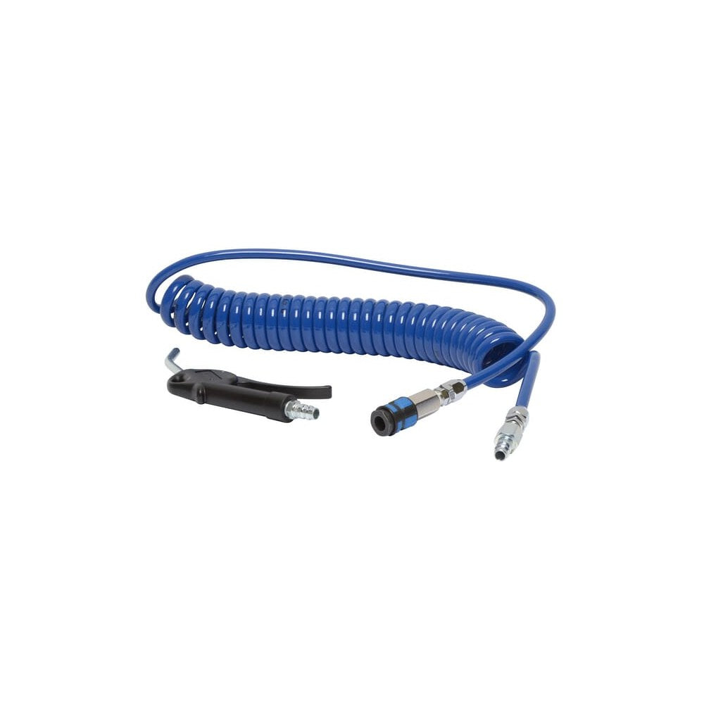 Blåsepistol m/spiralslange 10 mm x 4 mtr arbeidslengde