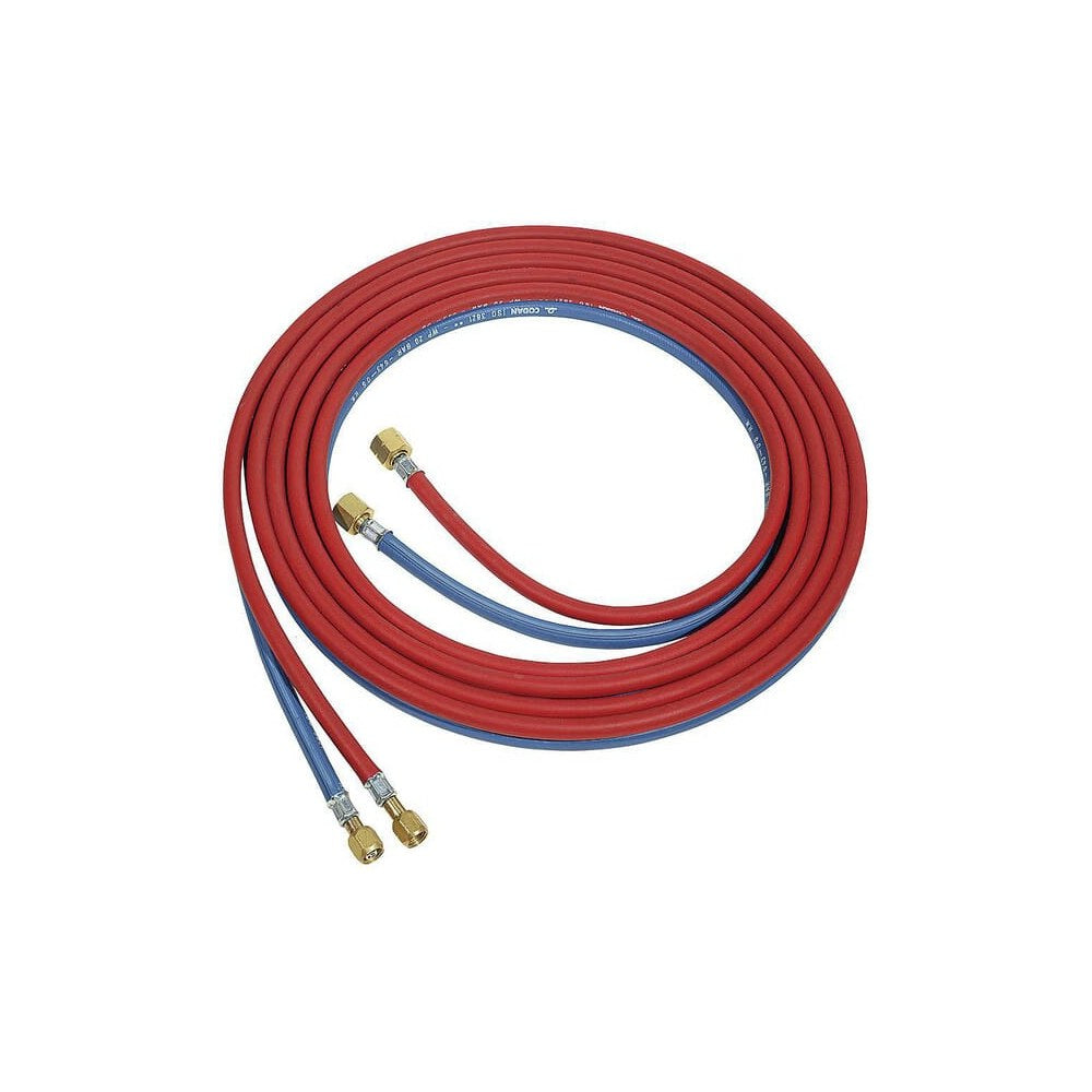 Sveiseslange twin 3/16" - 3/16" 10m 5x5mm med kobling