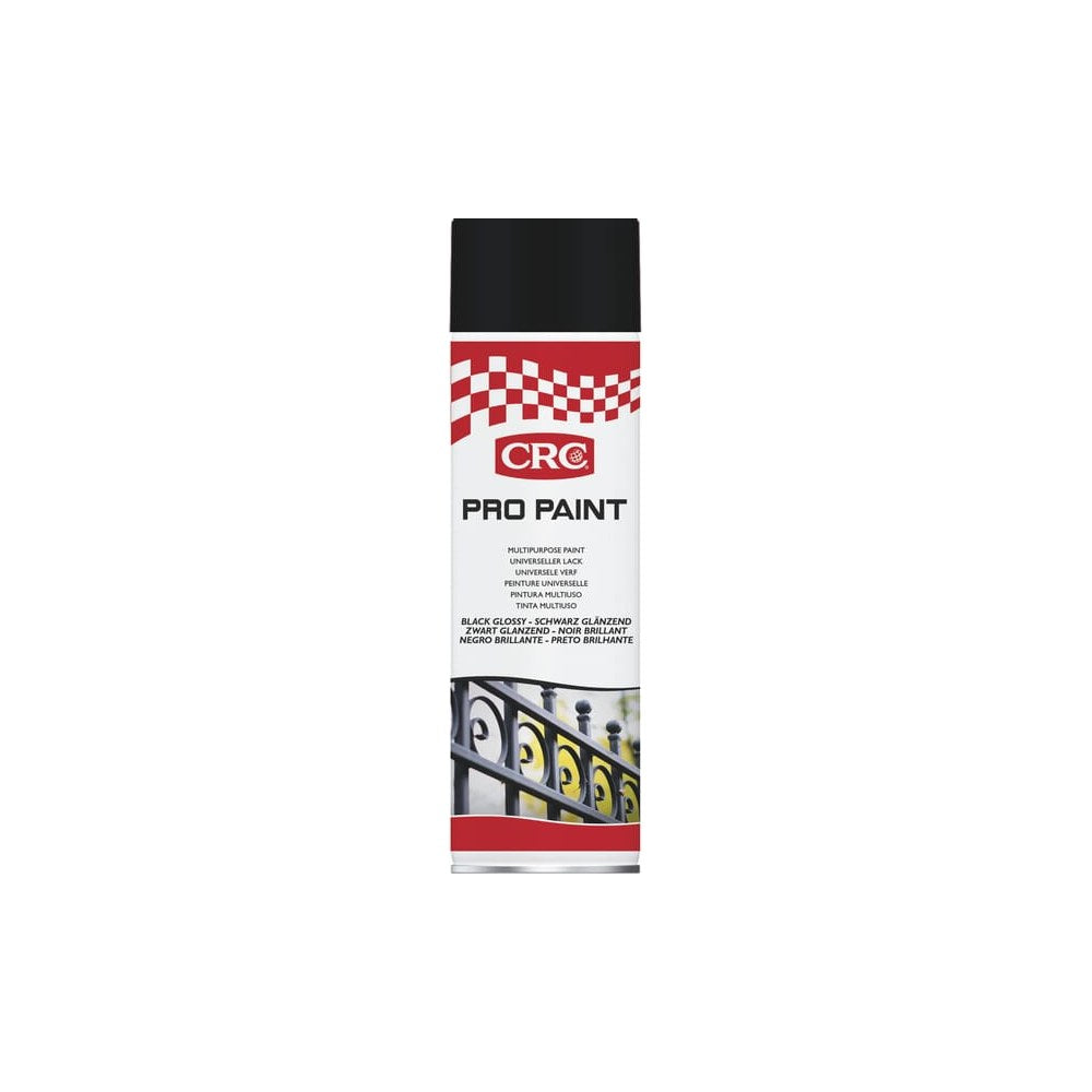 Pro Paint svart glans 500 ml