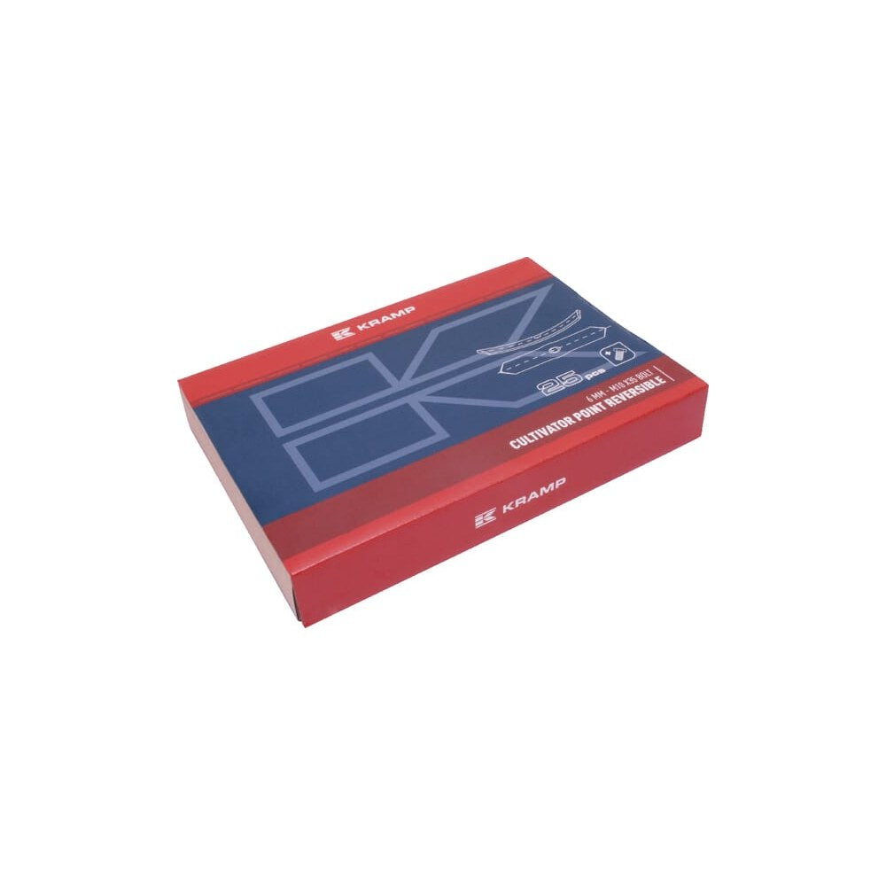 Grubberspiss 210x37x6 mm, vendbar, buet, 1 hull