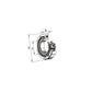 Angular contact ball bearing