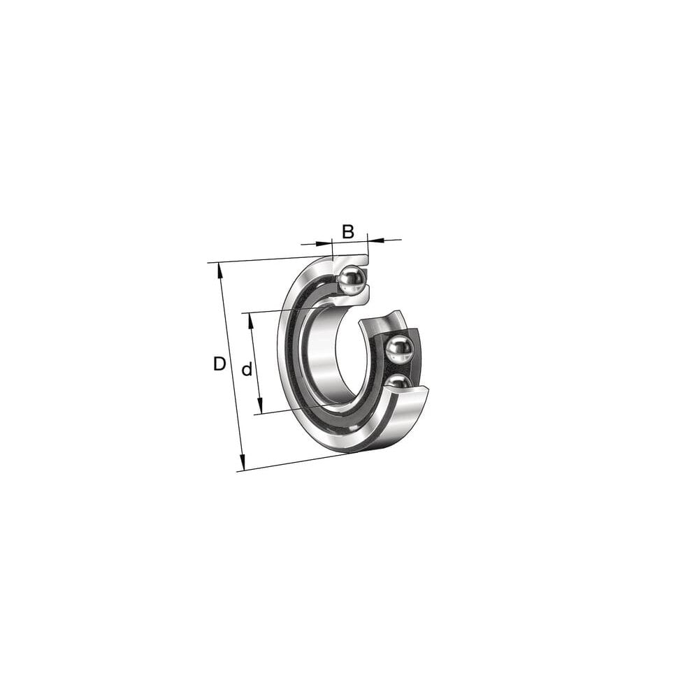 Angular contact ball bearing