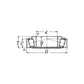 Konisk rullelager 25x52x16.25 mm SKF