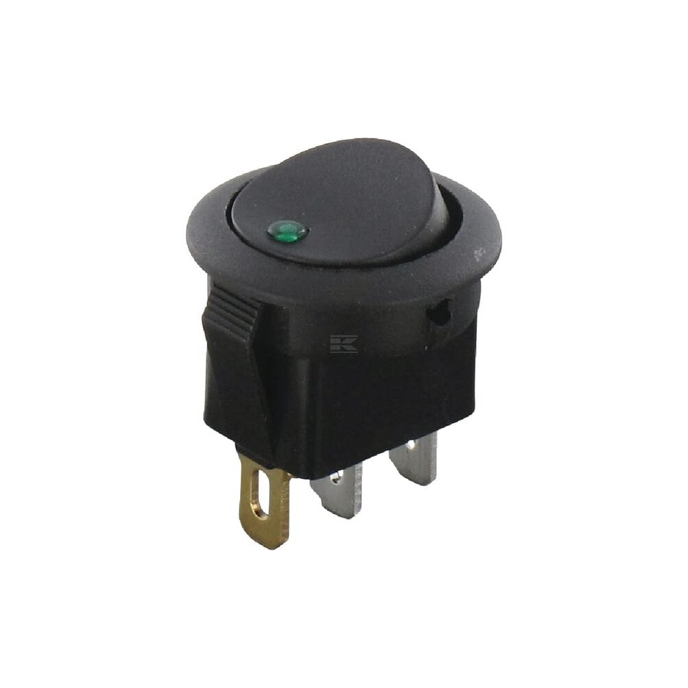Vippebryter grønn LED