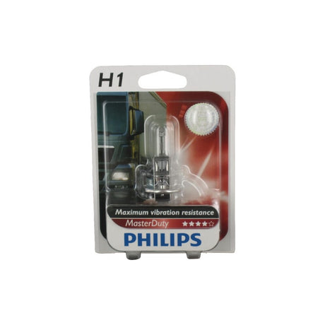 Lyspære Halogenrør H1 24V 70W P14.5s hvit Philips
