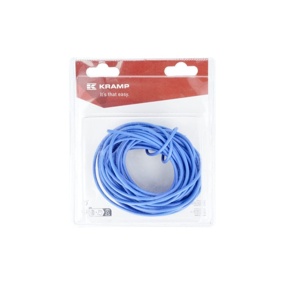 Elektrisk kabel blå 1 x 1,5 mm², 10 m (1)
