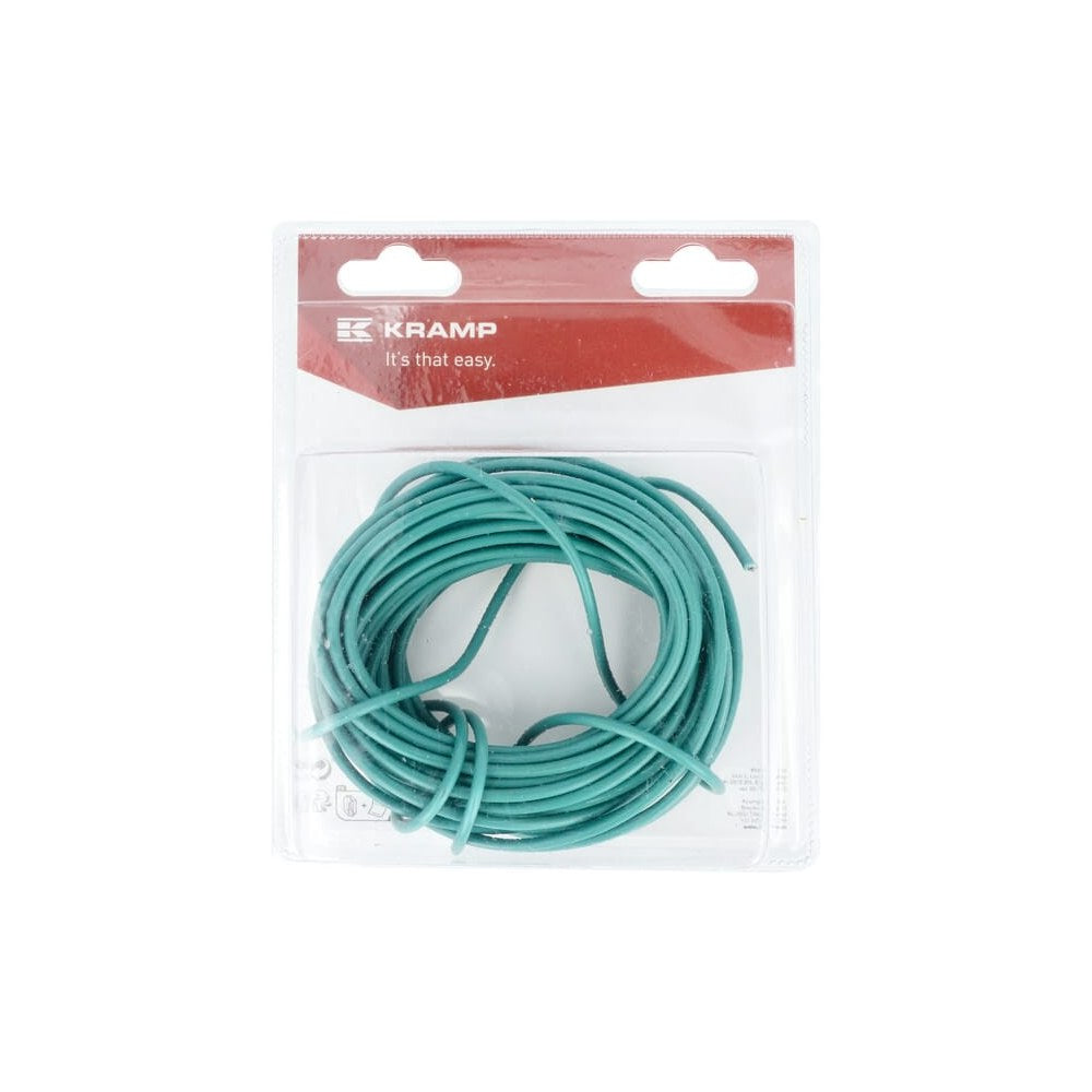 Elektrisk kabel grønn 1 x 1,5 mm², 10 m (1)