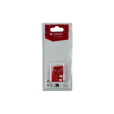 Sikring 10A x 20 mm, kniv (6) Kramp