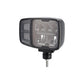 Hovedlys LED, rektangulær, 12/24V, 220x197,2x80,5 mm, oppvarmet, fjernlys/nærlys, anti-snø, høyre