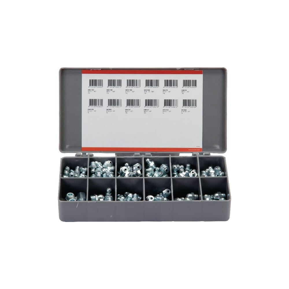 Assortementboks smørenipler Kramp