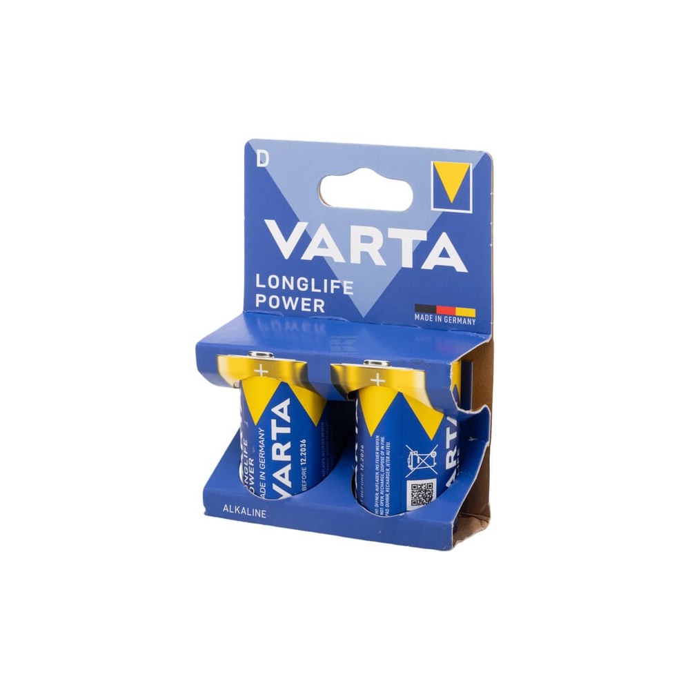 Batterier D 1,5 V LR20 (2x) VARTA Consumer Batteries