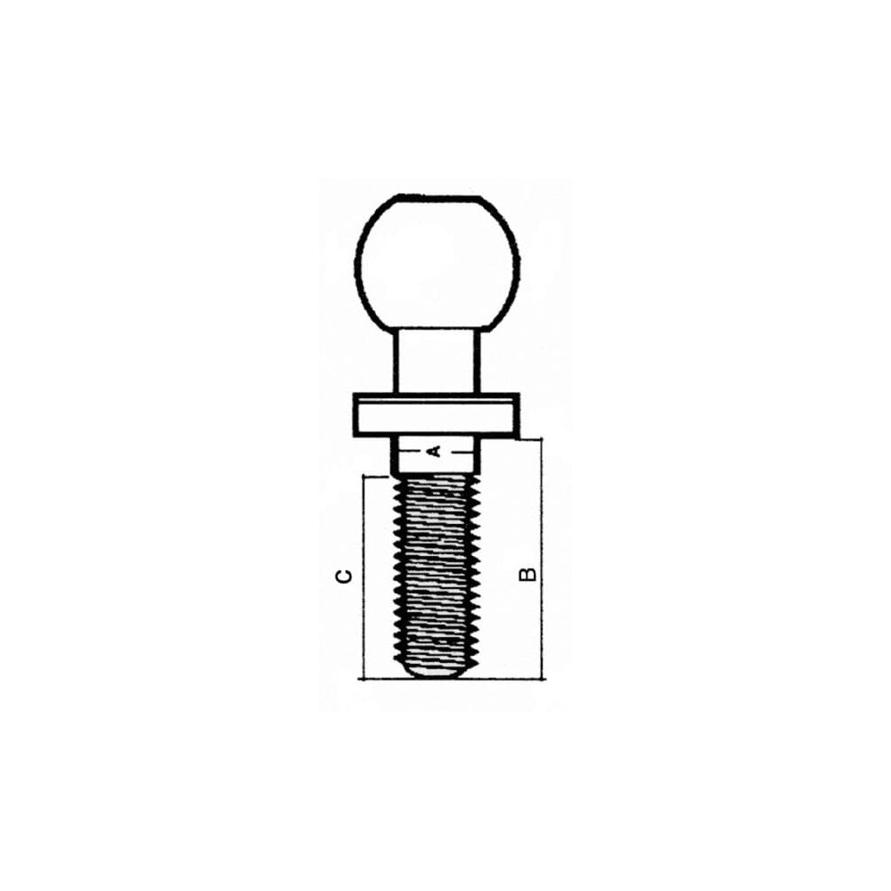 Trekkule 1" x 2 3/4"