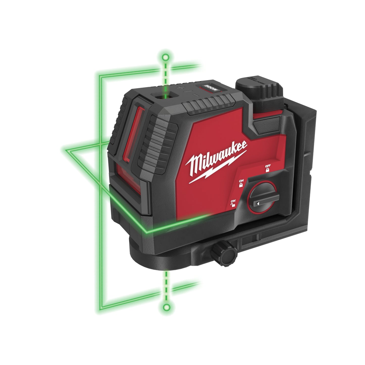 REDLITHIUM™ USB OPPLADBAR GRØNN LASER - KRYSSLINJER OG FOKUSPUNKTER