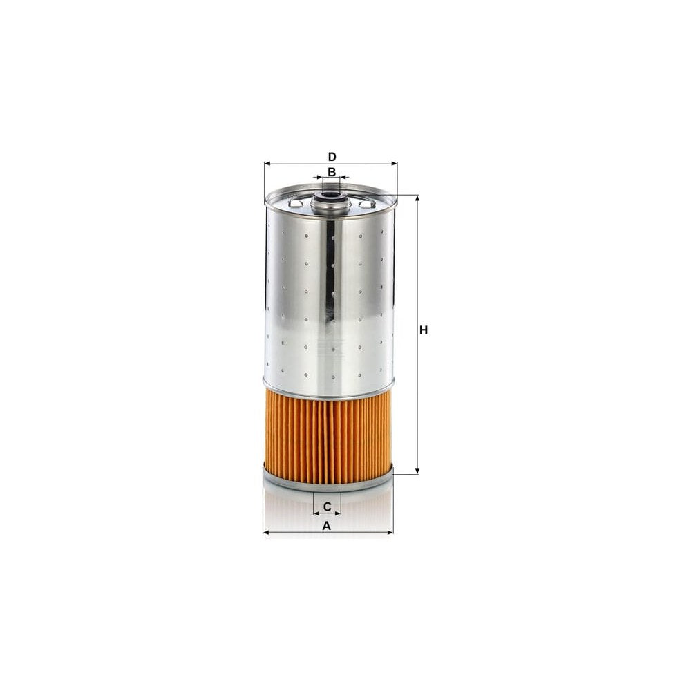 MANN-FILTER offline oljefilter innsats PF10551X