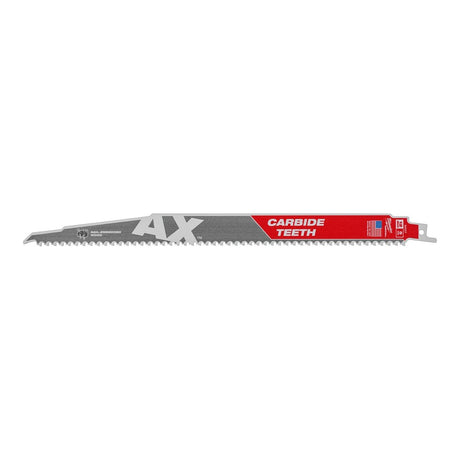 Milwaukee SAWZALL bajonettsagblad AX tre med spiker karbid 300 mm, 5 TPI
