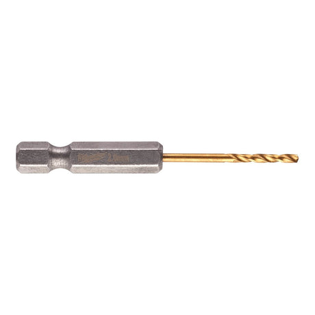 Milwaukee SHOCKWAVE Red Hex HSS-G TiN metallbor 2,0 mm (2 stk)