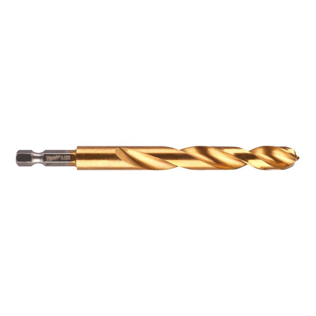 Milwaukee SHOCKWAVE Red Hex HSS-G TiN metallbor 10,5 mm