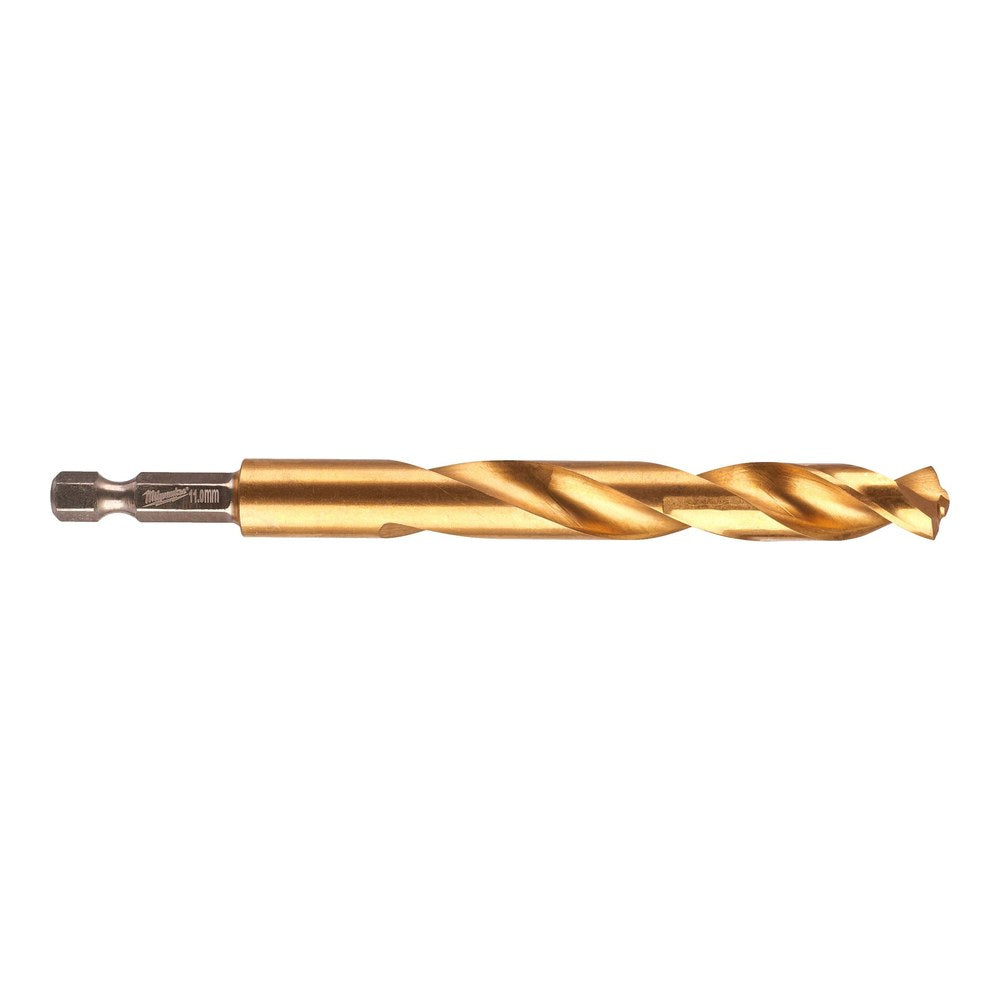 Milwaukee SHOCKWAVE Red Hex HSS-G TiN metallbor 11,0 mm