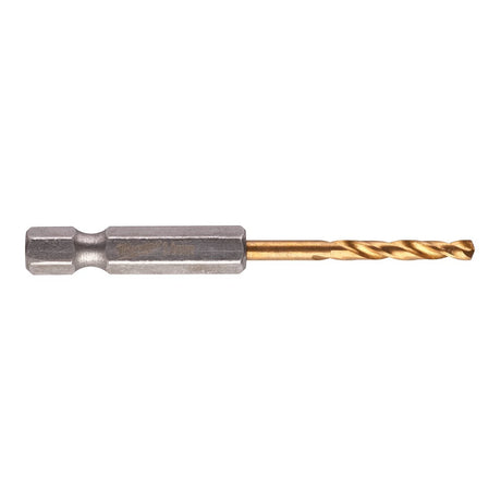 Milwaukee SHOCKWAVE Red Hex HSS-G TiN metallbor 3,0 mm (2 stk)