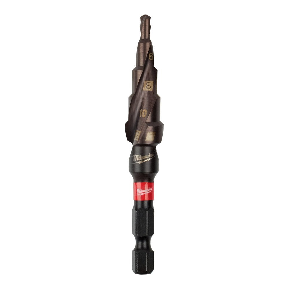 Milwaukee SHOCKWAVE Impact Duty trinnbor 4-12 mm, 2 mm trinn
