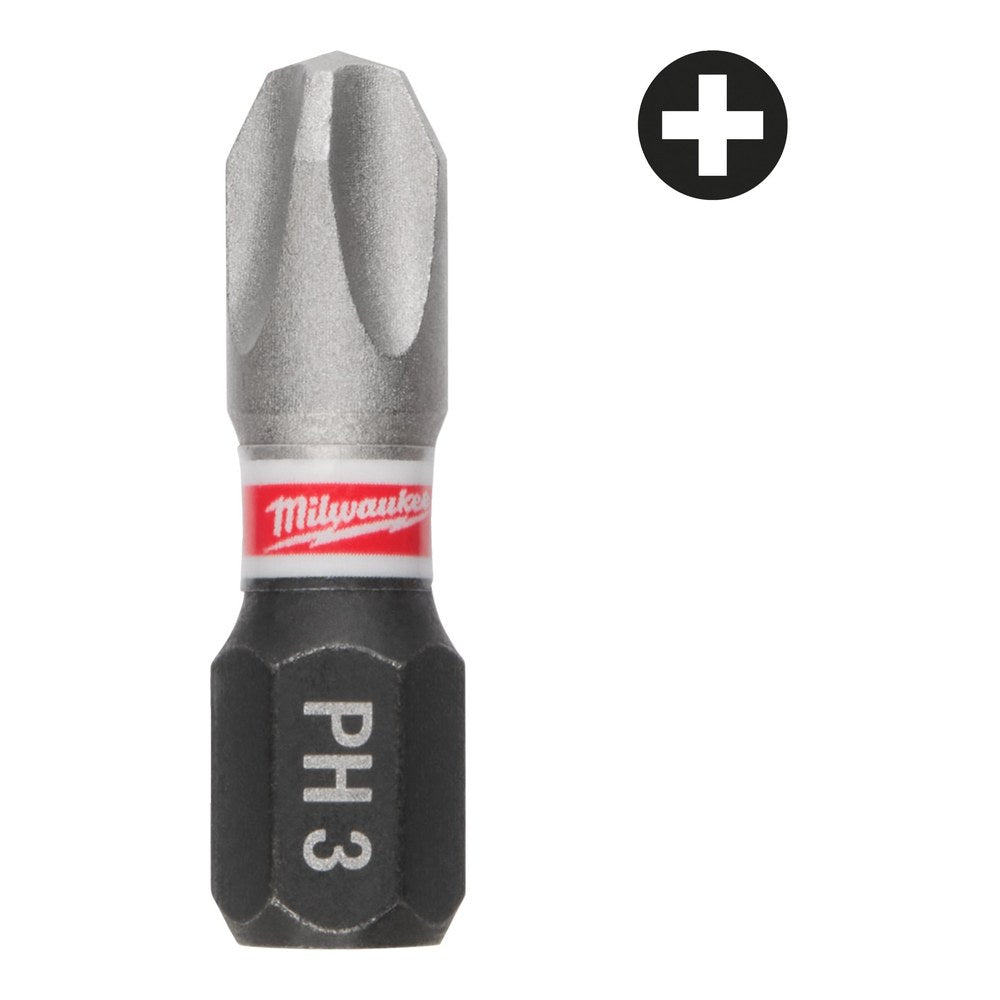 Milwaukee SHOCKWAVE skrubits PH2 x 50 mm (10 stk)