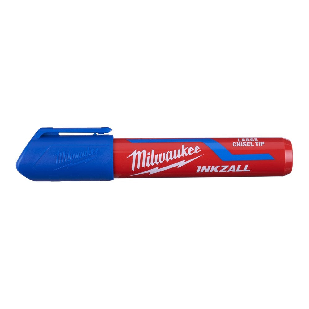 Milwaukee INKZALL merkepenn med flat tupp L, blå