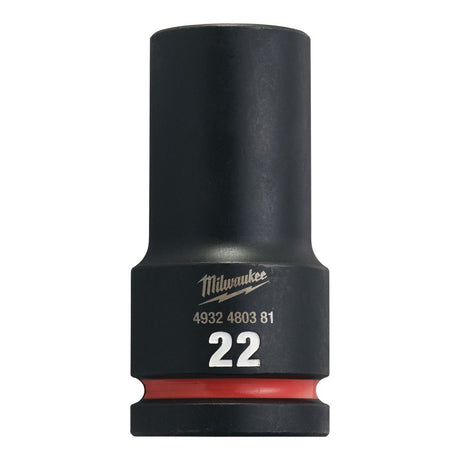 Milwaukee SHOCKWAVE kraftpipe 3/4" dyp 22 mm