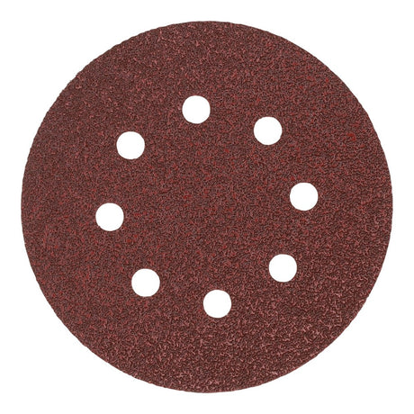 Milwaukee slipepapir 125 mm borrelås, korn 180 (10 stk)