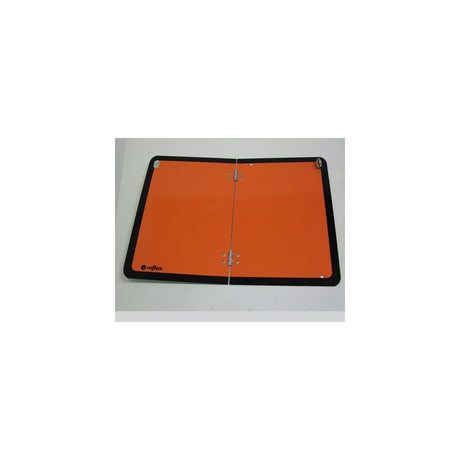 Tysse ADR skilt 300x400 orange, hengslet-ADR