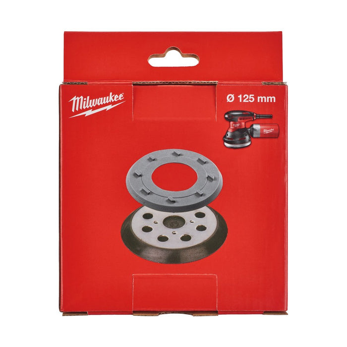Slipeplate 125 mm, 8 hull, for ROS125E