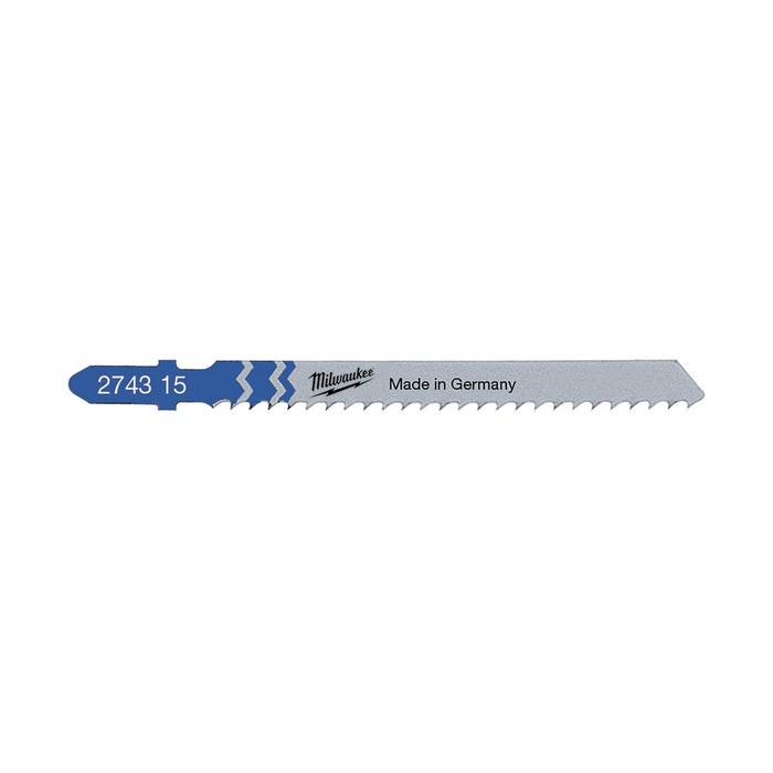 Stikksagblad for aluminium T127D 75x3mm (5 stk)
