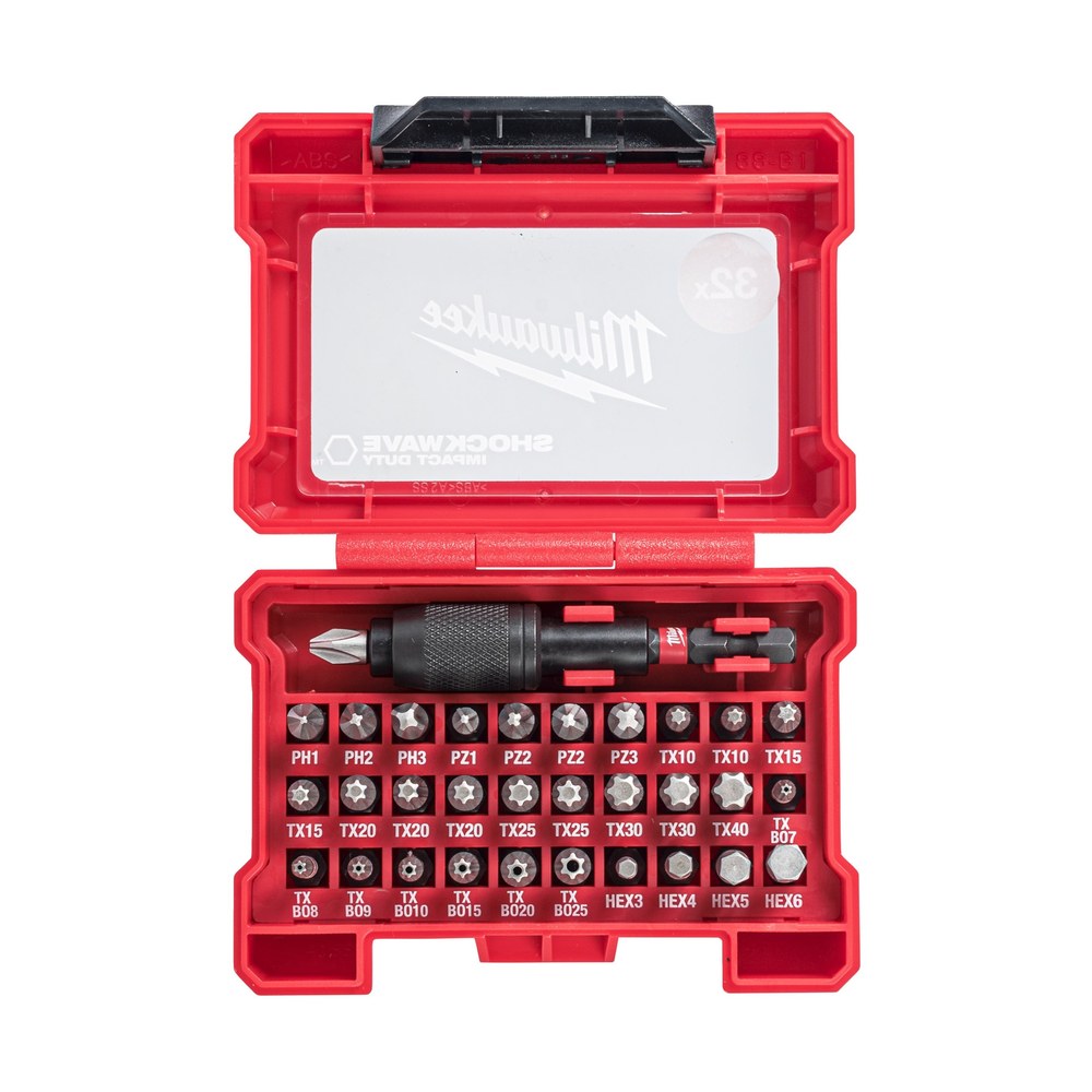SHOCKWAVE Impact Duty Bit Set 32-delers