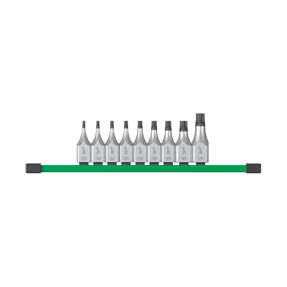 1/2" Torx pipesett (9 deler)